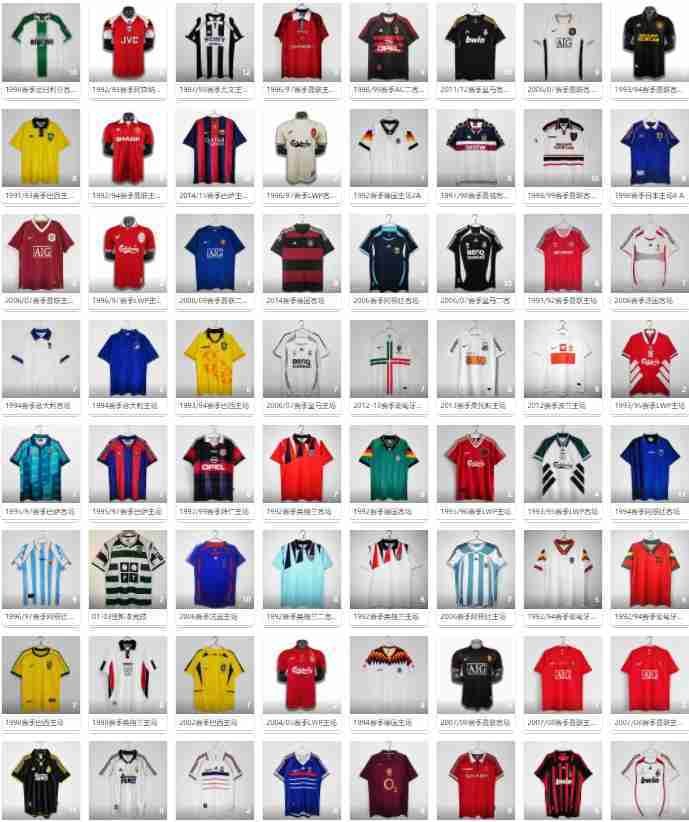Full jersey inventory photo gallery preview
