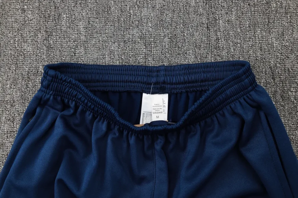 Navy pants elastic waistband